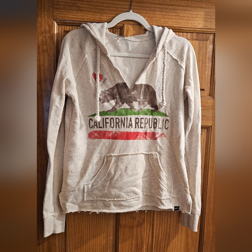 California Republic Jersey Knit Hoodie